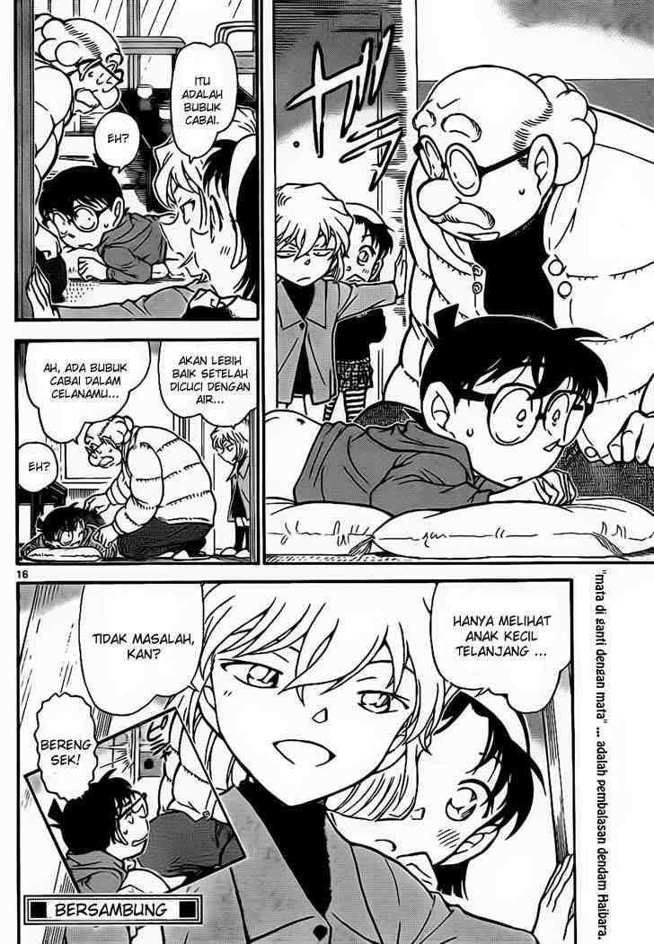Detective Conan Chapter 724 - halaman 16
