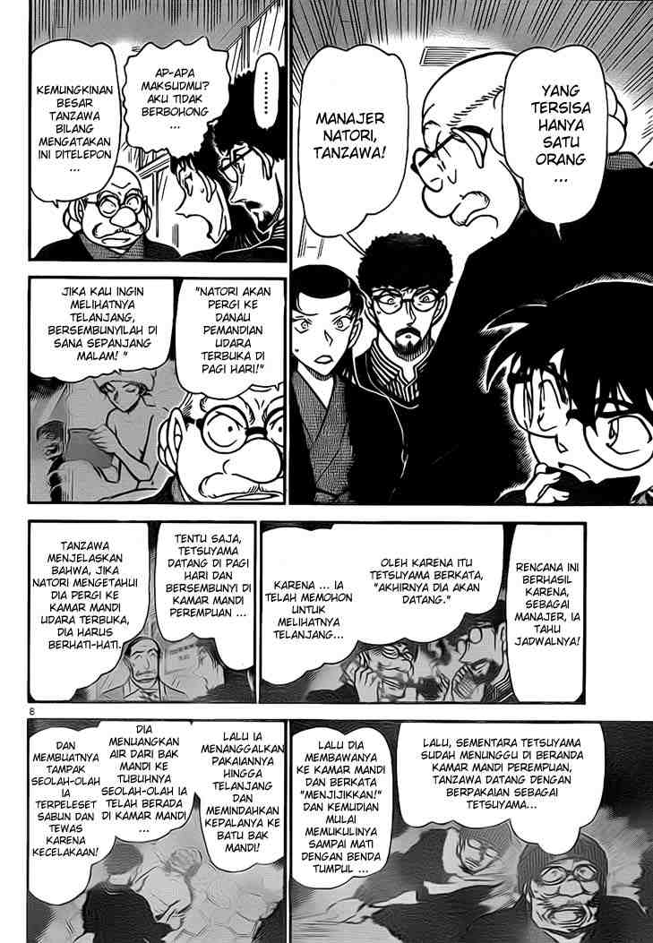 Detective Conan Chapter 724 - halaman 8