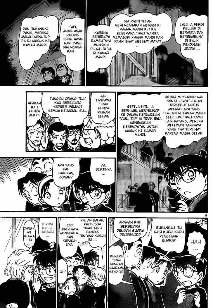 Detective Conan Chapter 724 - halaman 9