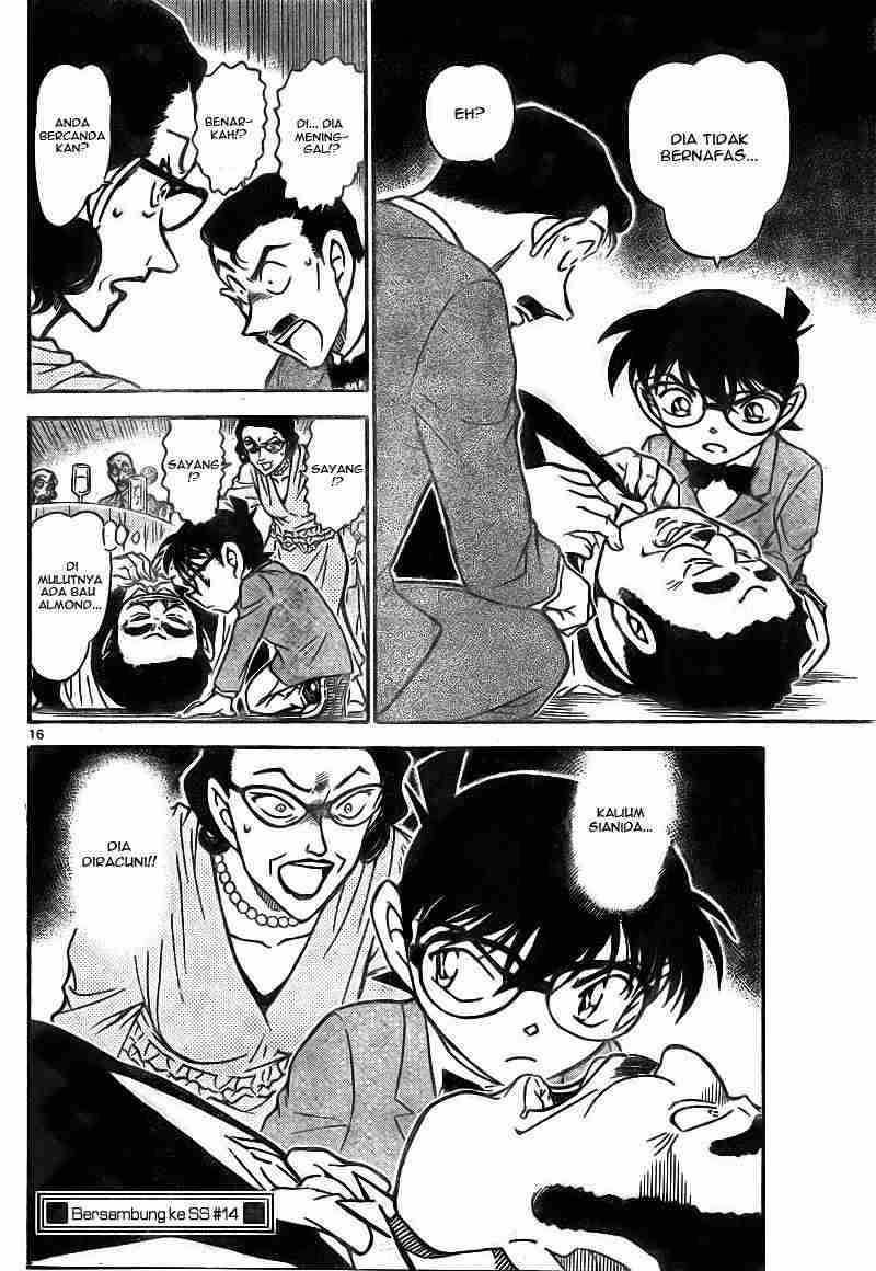 Detective Conan Chapter 725 - halaman 16