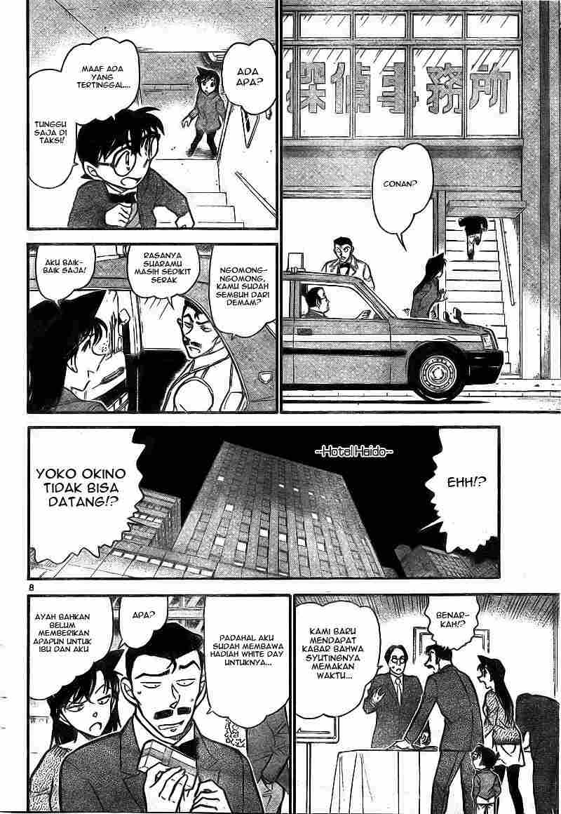 Detective Conan Chapter 725 - halaman 8