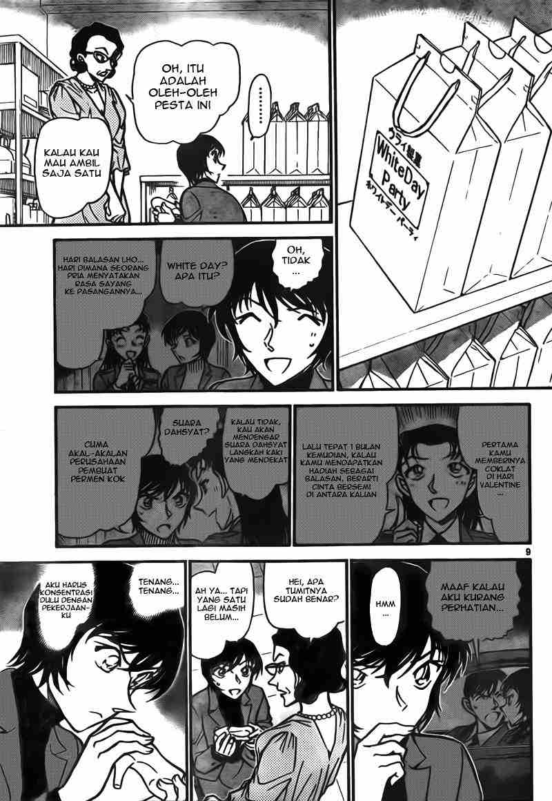 Detective Conan Chapter 726 - halaman 9