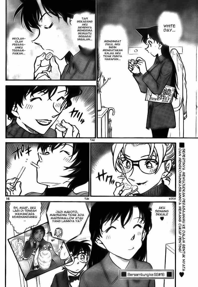Detective Conan Chapter 727 - halaman 16