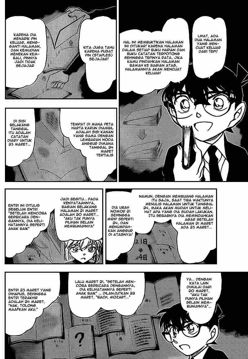 Detective Conan Chapter 730 - halaman 8