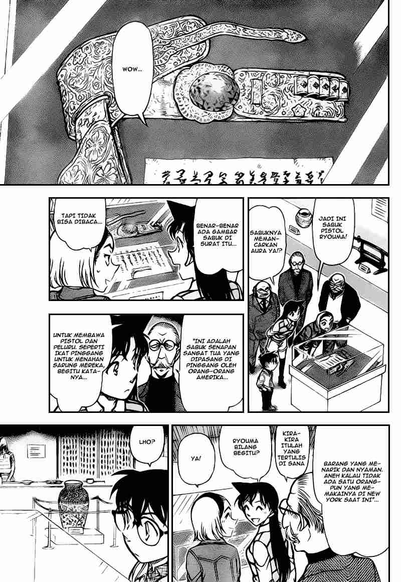 Detective Conan Chapter 731 - halaman 10