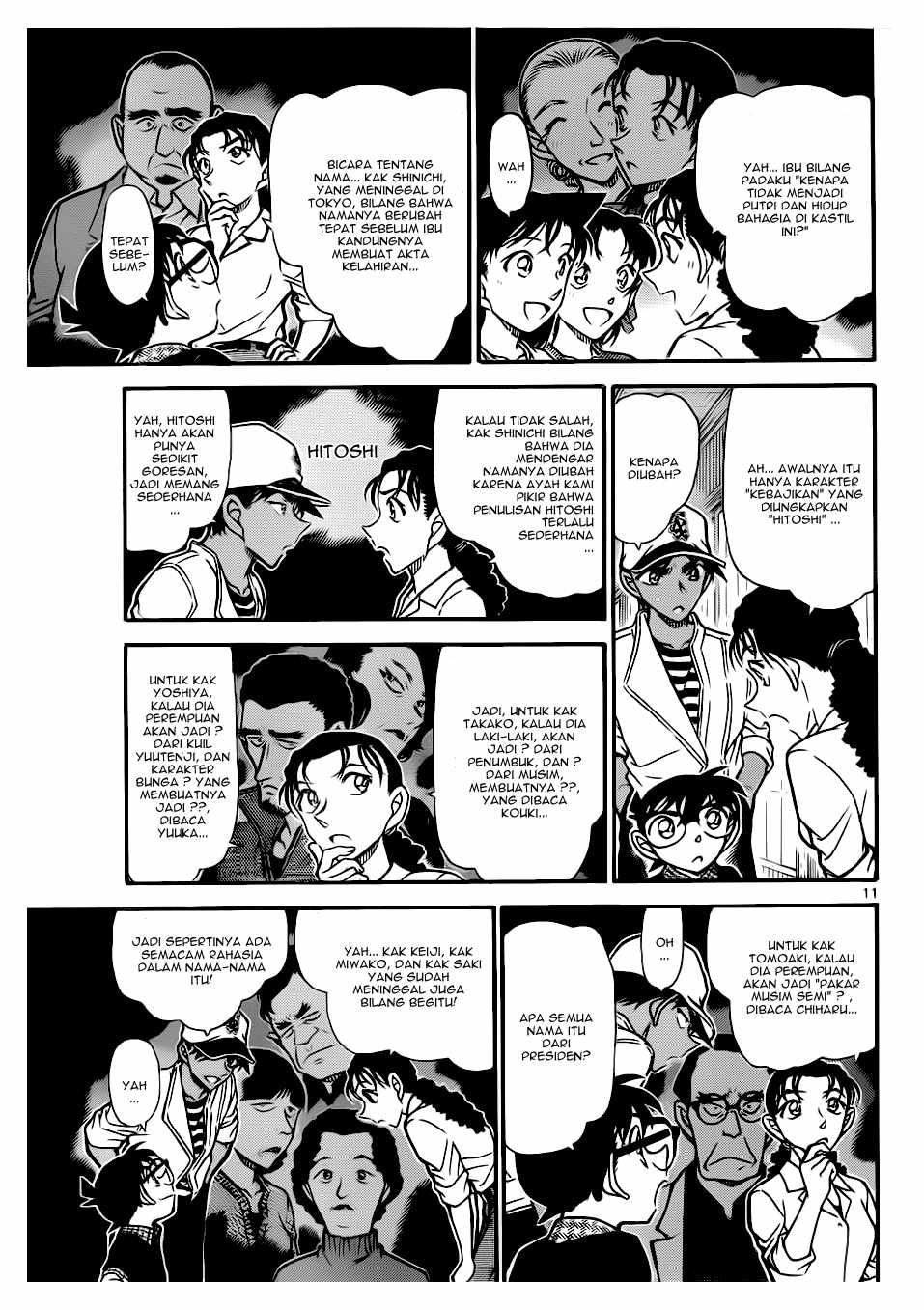 Detective Conan Chapter 739 - halaman 12