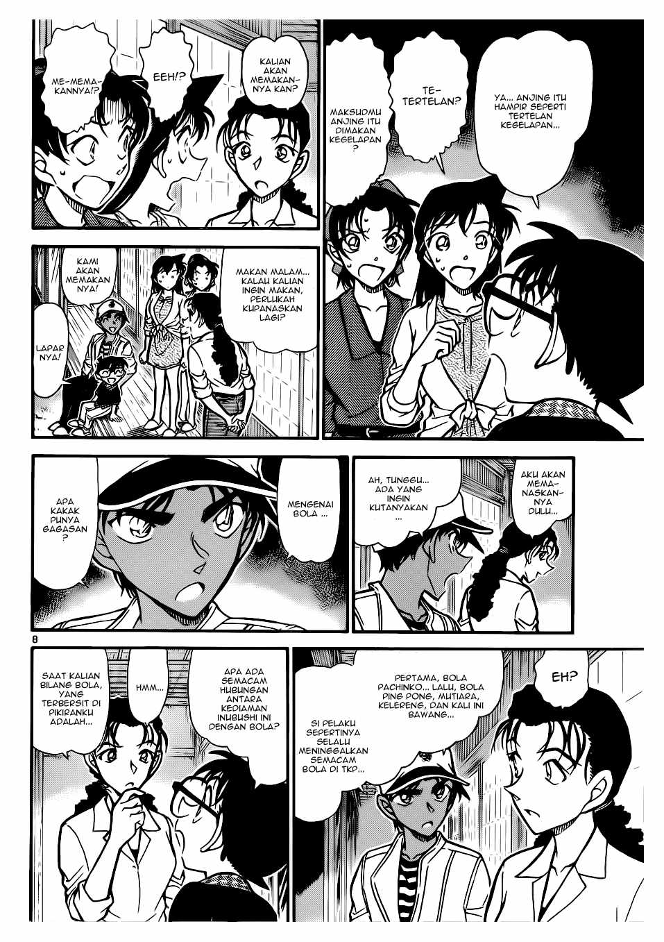 Detective Conan Chapter 739 - halaman 9