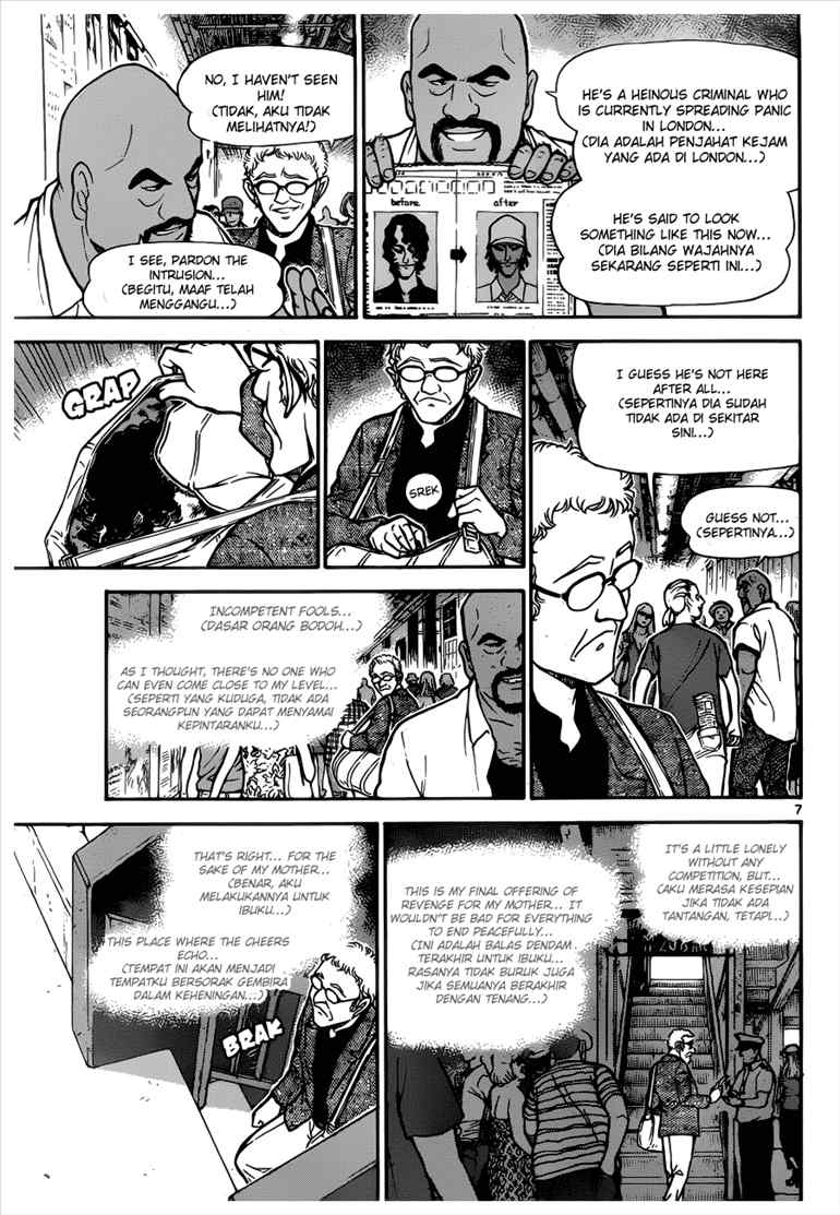 Detective Conan Chapter 748 - halaman 8