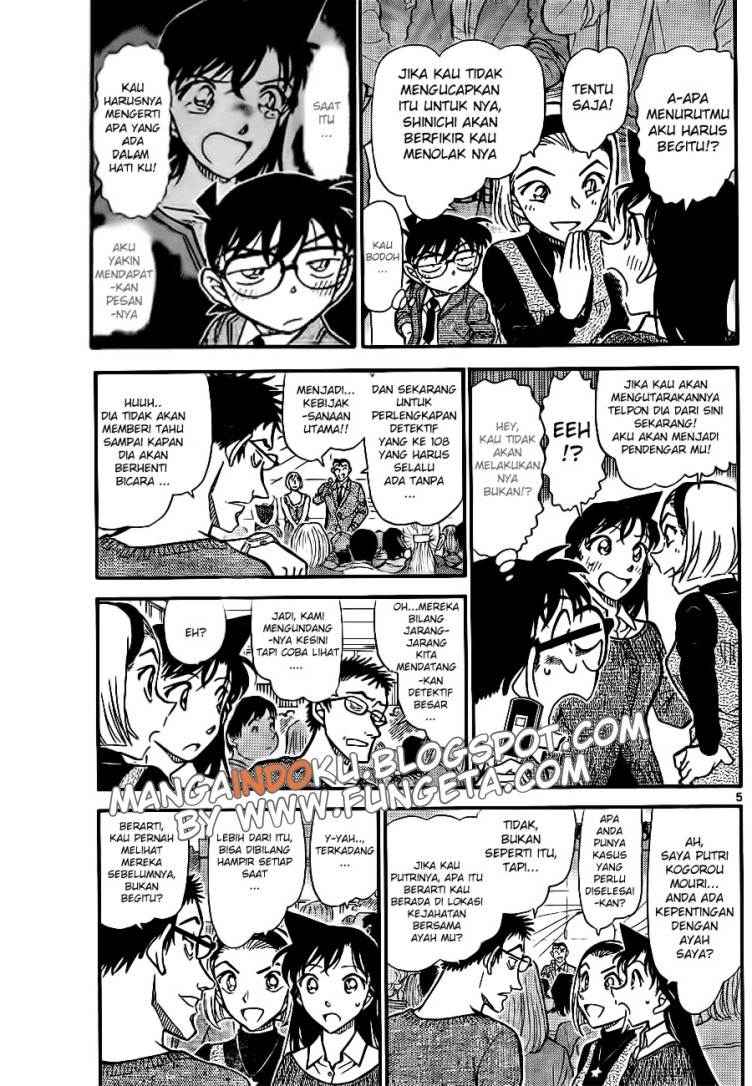 Detective Conan Chapter 756 - halaman 5