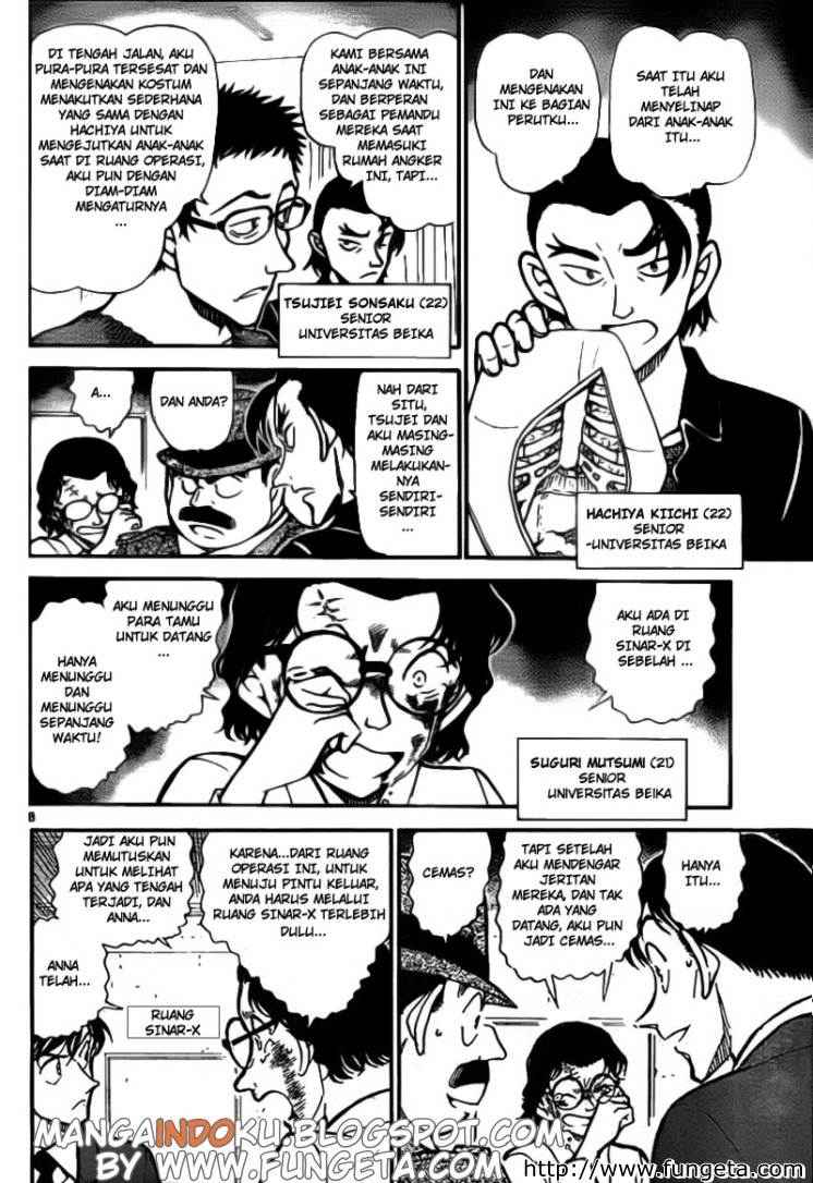 Detective Conan Chapter 757 - halaman 8