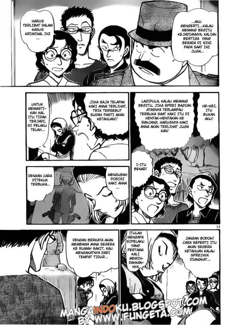 Detective Conan Chapter 758 - halaman 11