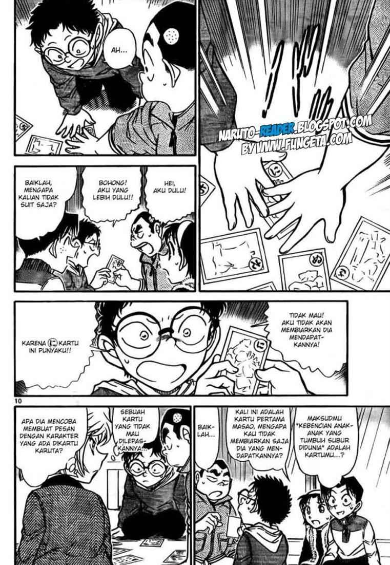 Detective Conan Chapter 760 - halaman 10