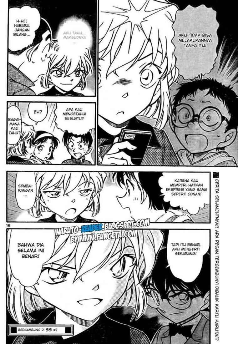Detective Conan Chapter 760 - halaman 16