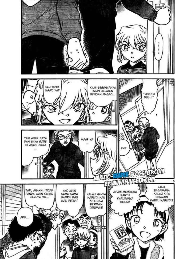 Detective Conan Chapter 760 - halaman 5