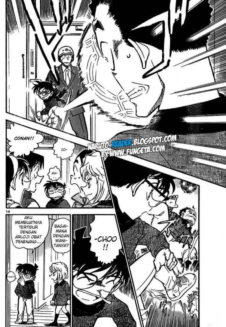 Detective Conan Chapter 761 - halaman 14