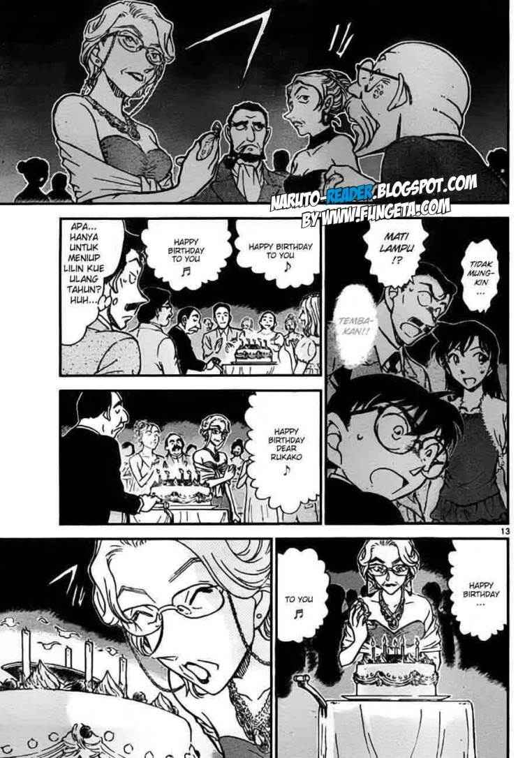 Detective Conan Chapter 762 - halaman 13