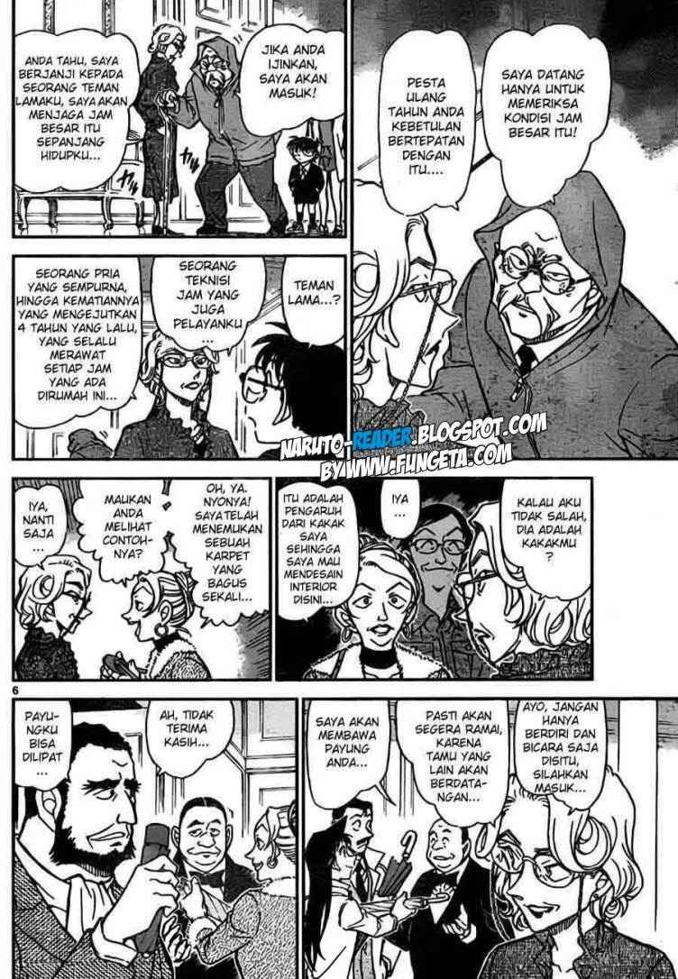 Detective Conan Chapter 762 - halaman 6