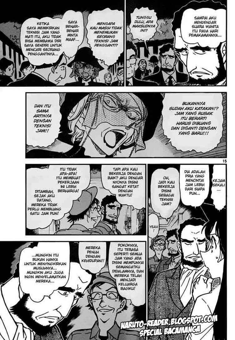 Detective Conan Chapter 764 - halaman 15