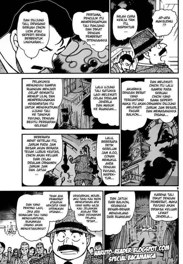 Detective Conan Chapter 764 - halaman 9