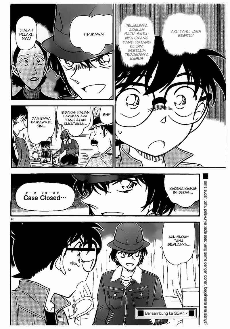 Detective Conan Chapter 769 - halaman 16