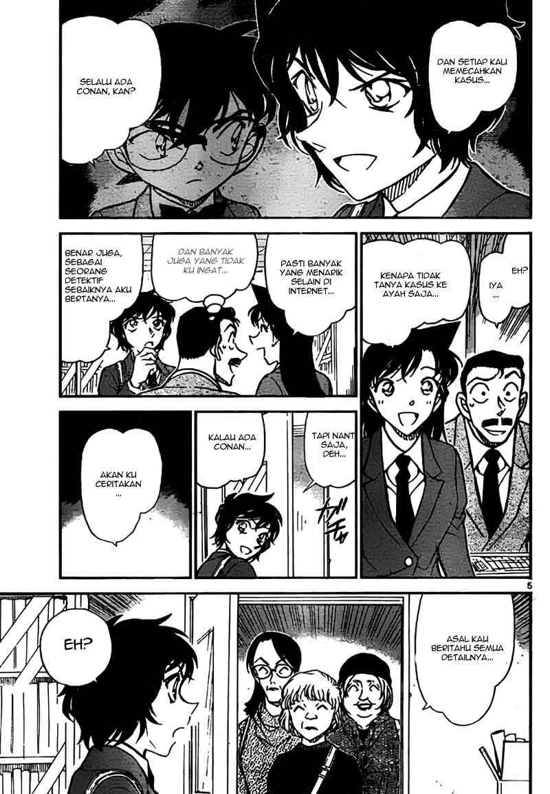 Detective Conan Chapter 771 - halaman 5
