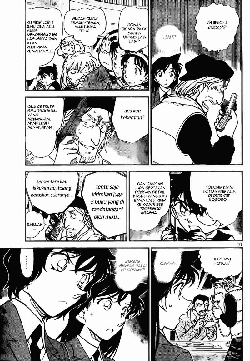 Detective Conan Chapter 772 - halaman 13