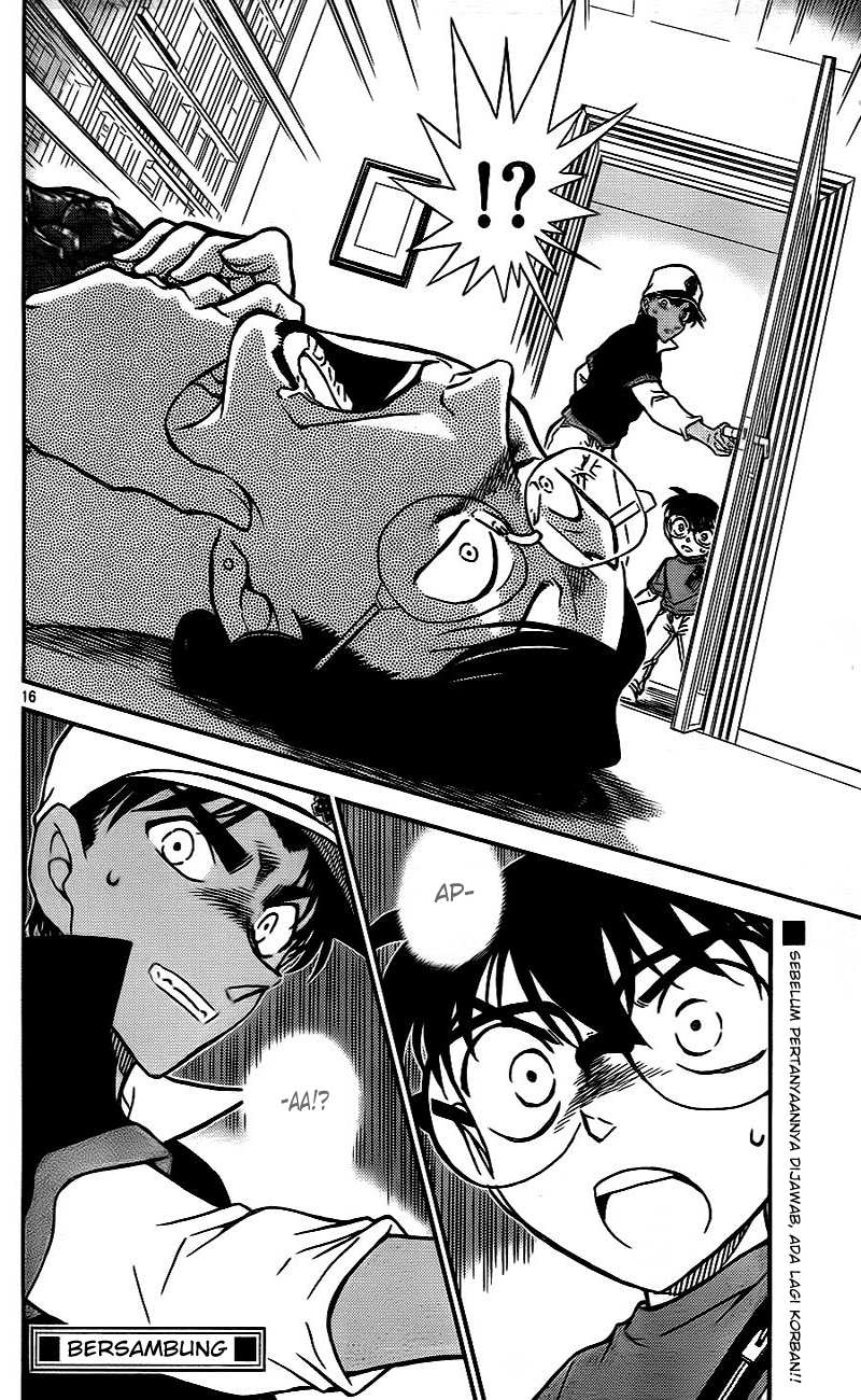 Detective Conan Chapter 784 - halaman 16