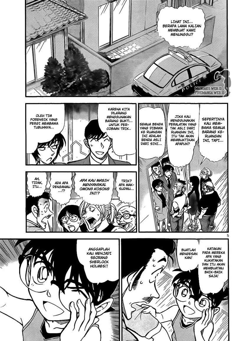 Detective Conan Chapter 789 - halaman 5