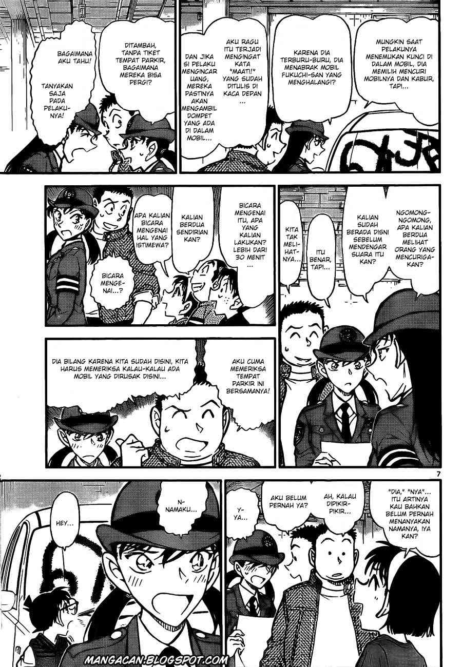 Detective Conan Chapter 791 - halaman 8