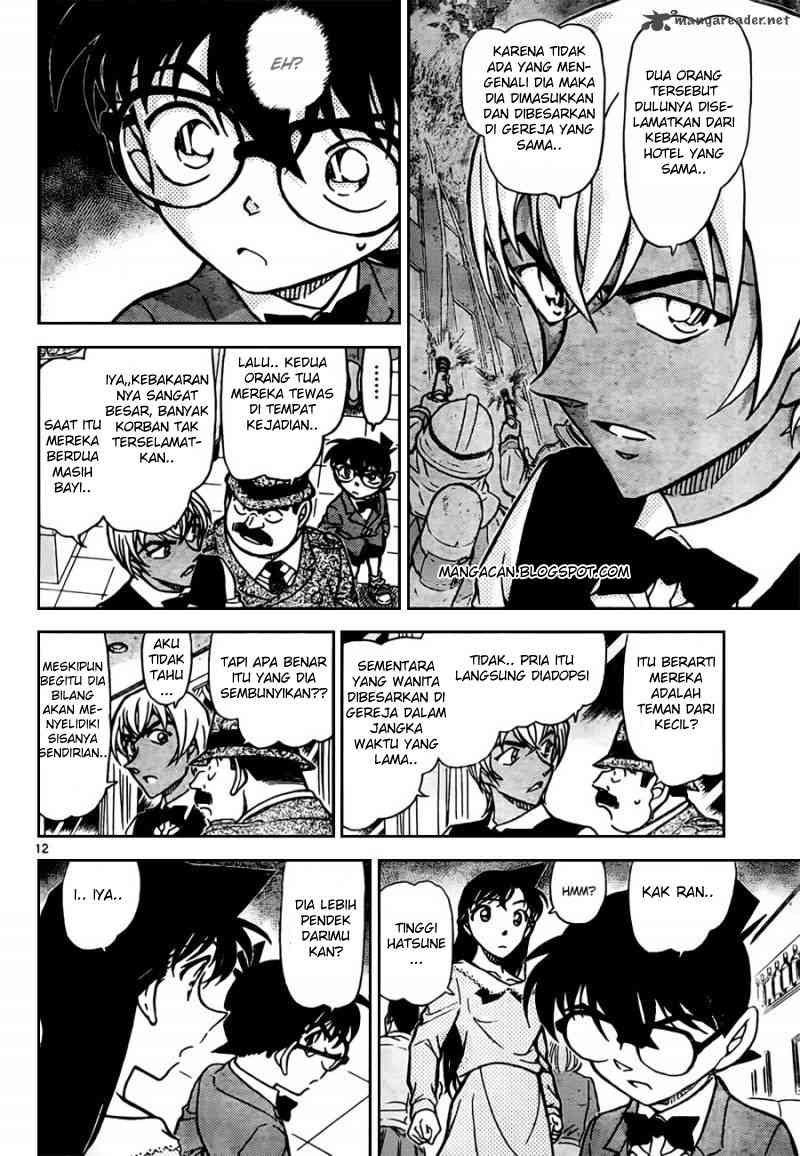 Detective Conan Chapter 794 - halaman 12