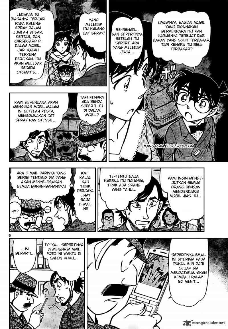 Detective Conan Chapter 794 - halaman 6