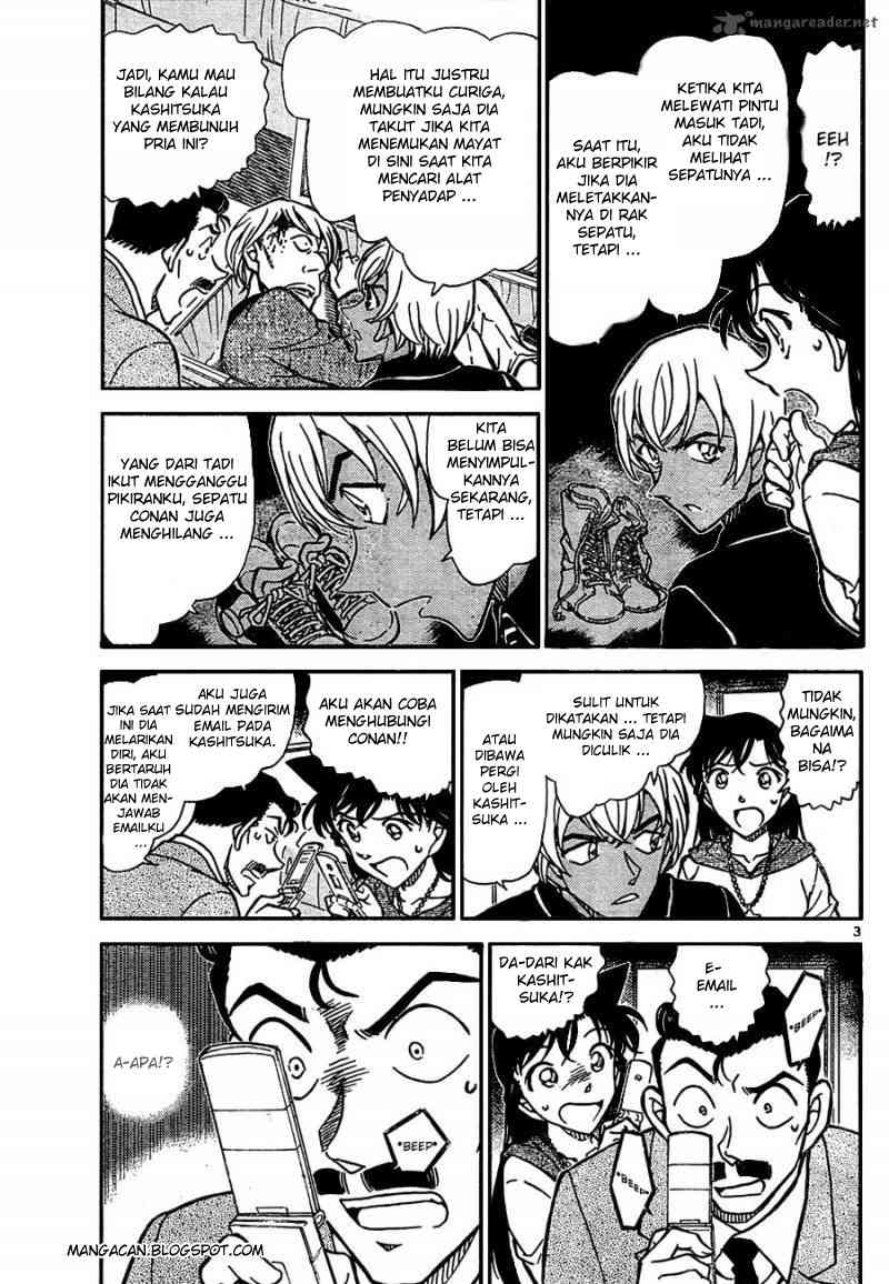 Detective Conan Chapter 798 - halaman 3