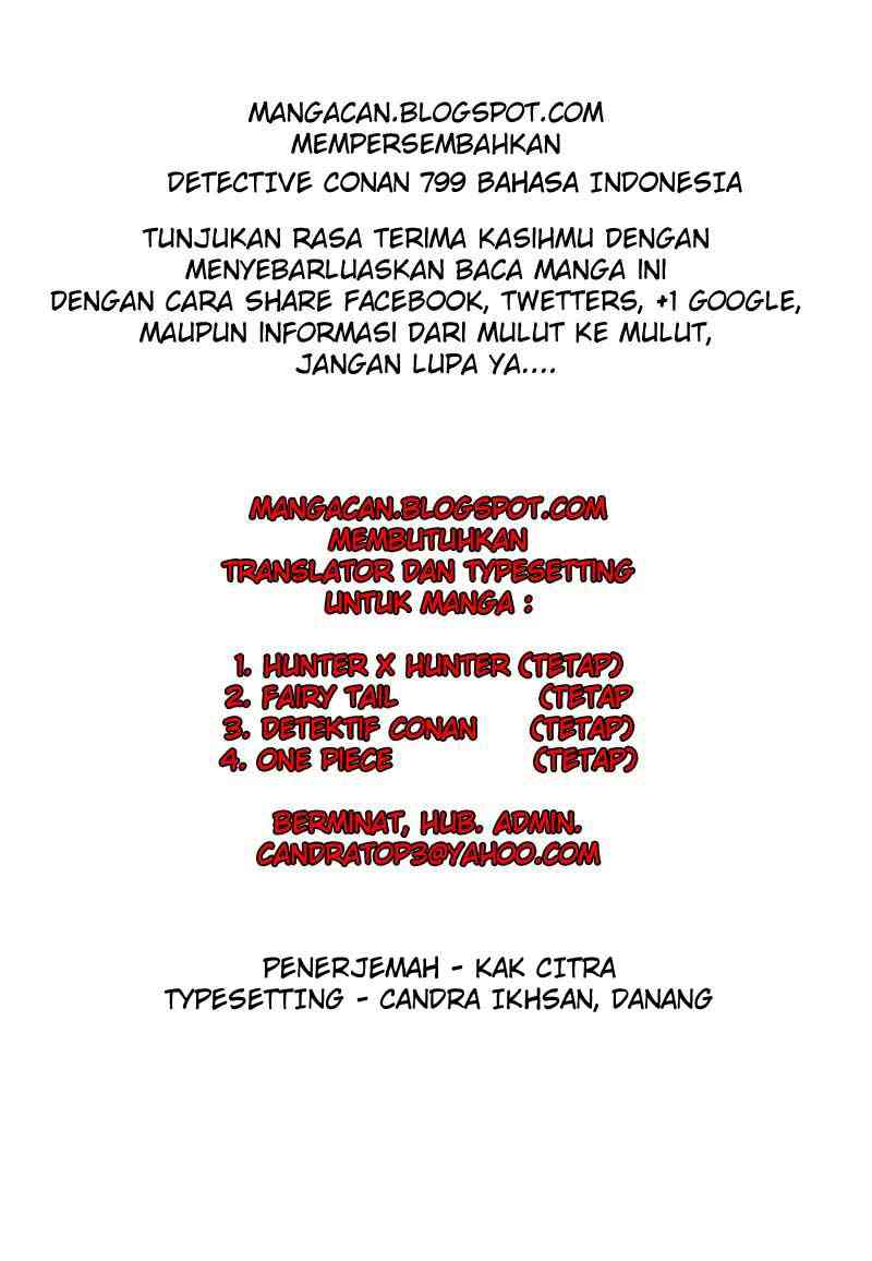 Detective Conan Chapter 799 - halaman 10