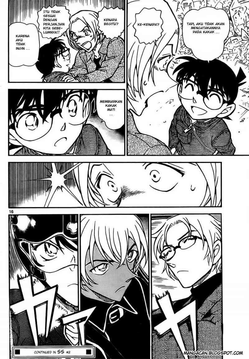 Detective Conan Chapter 799 - halaman 17