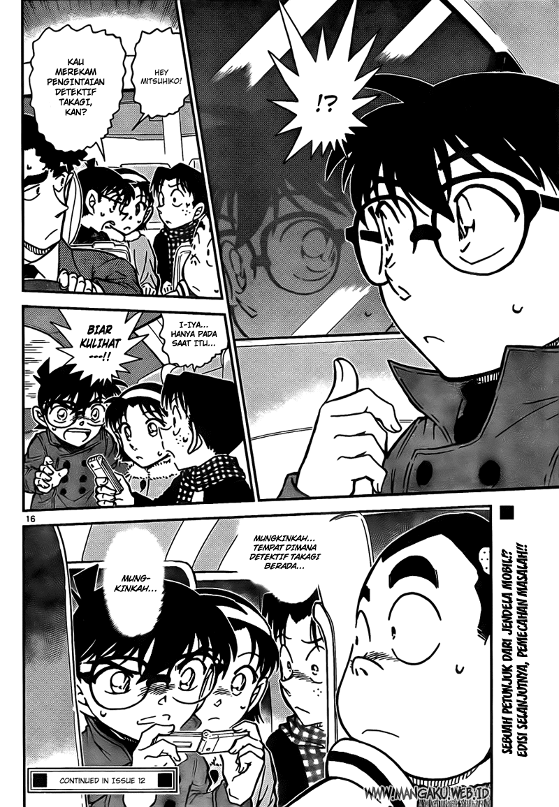Detective Conan Chapter 807 - halaman 16