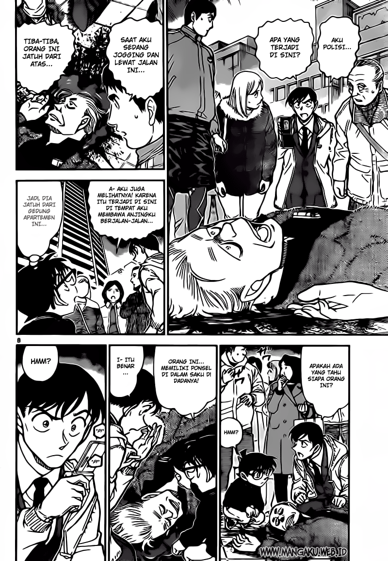 Detective Conan Chapter 809 - halaman 9