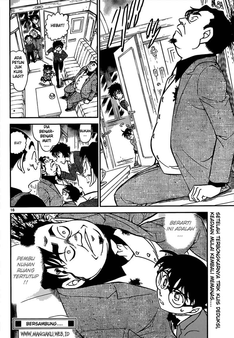 Detective Conan Chapter 819 - halaman 17