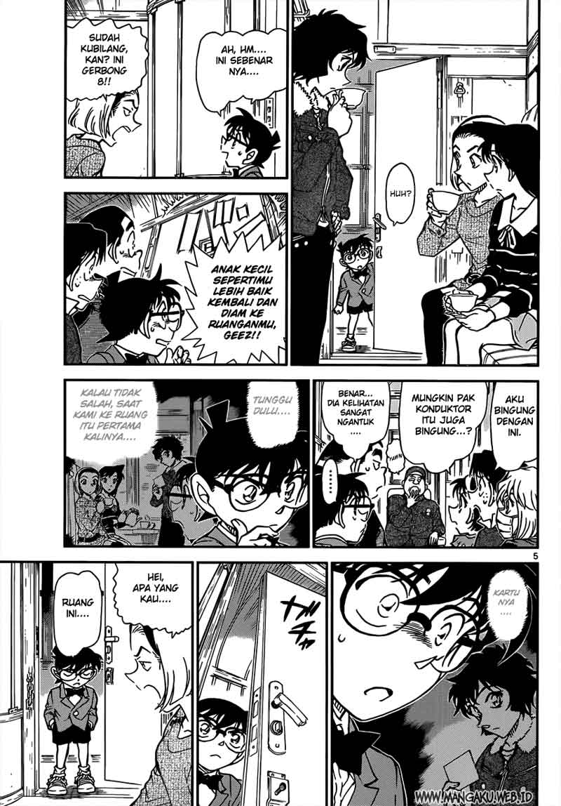 Detective Conan Chapter 819 - halaman 6