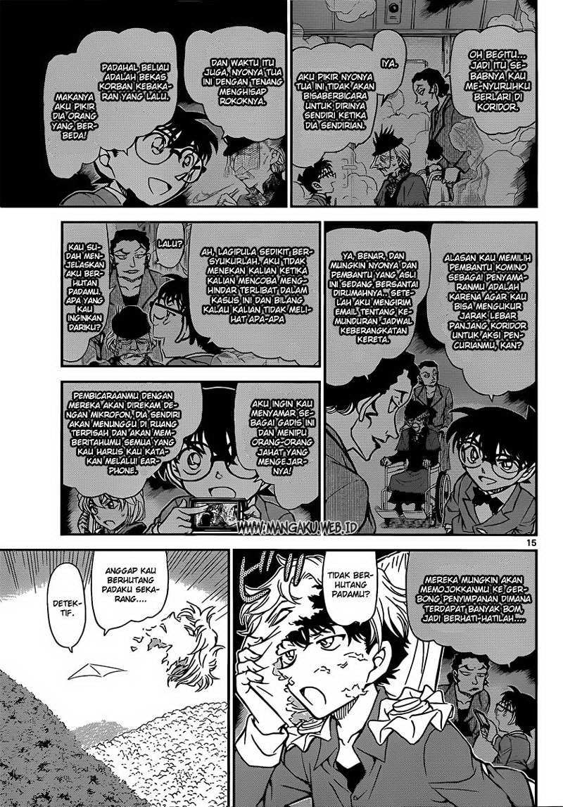 Detective Conan Chapter 824 - halaman 16