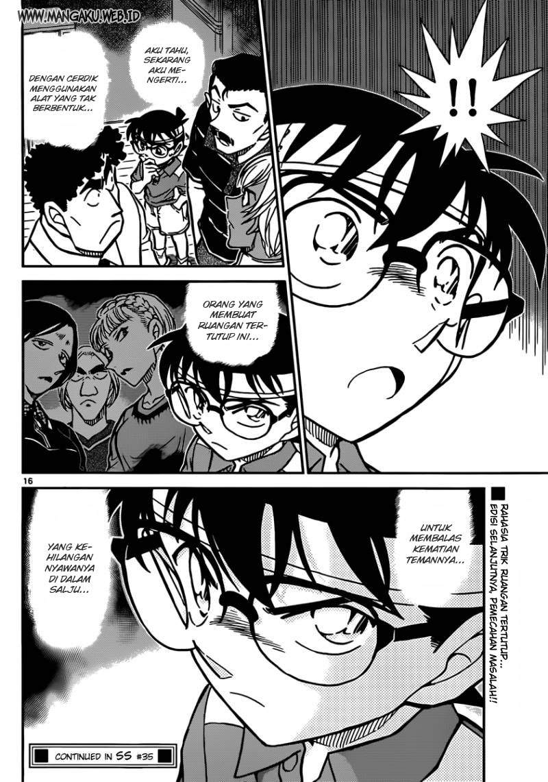 Detective Conan Chapter 826 - halaman 17
