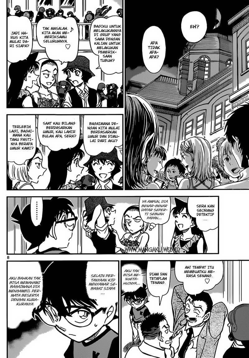 Detective Conan Chapter 829 - halaman 9