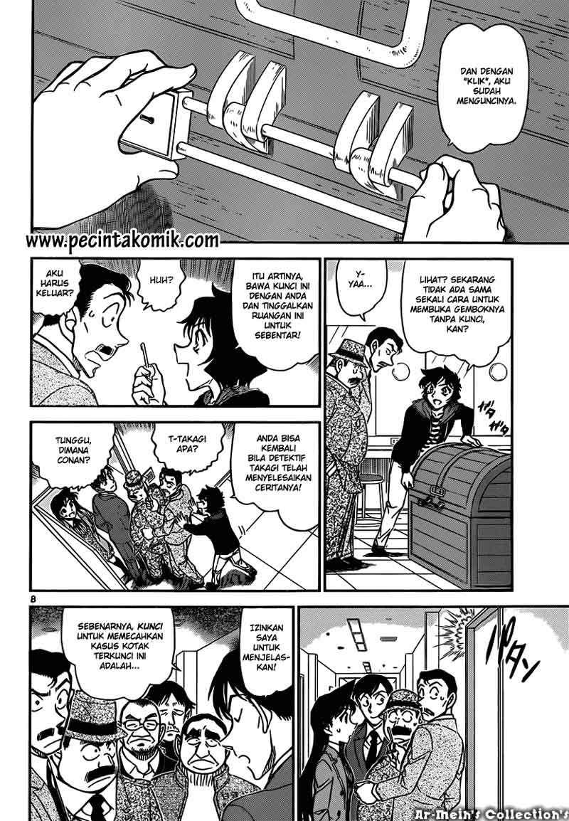 Detective Conan Chapter 846 - halaman 9