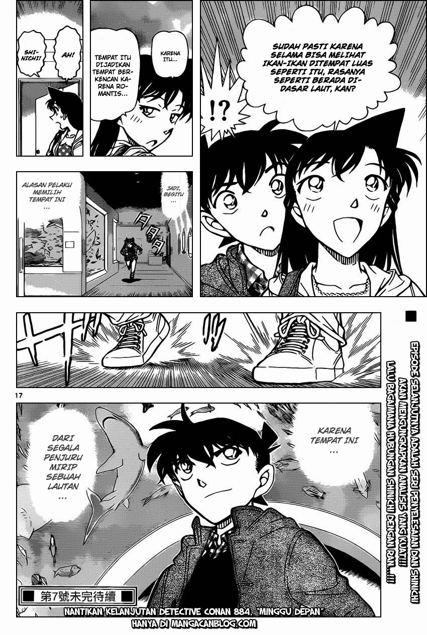 Detective Conan Chapter 883 - halaman 19