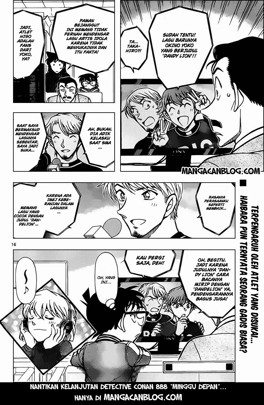 Detective Conan Chapter 887 - halaman 17