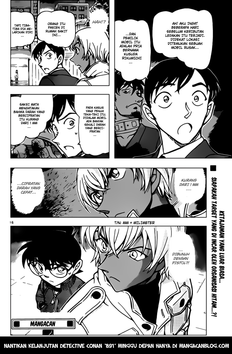 Detective Conan Chapter 890 - halaman 17