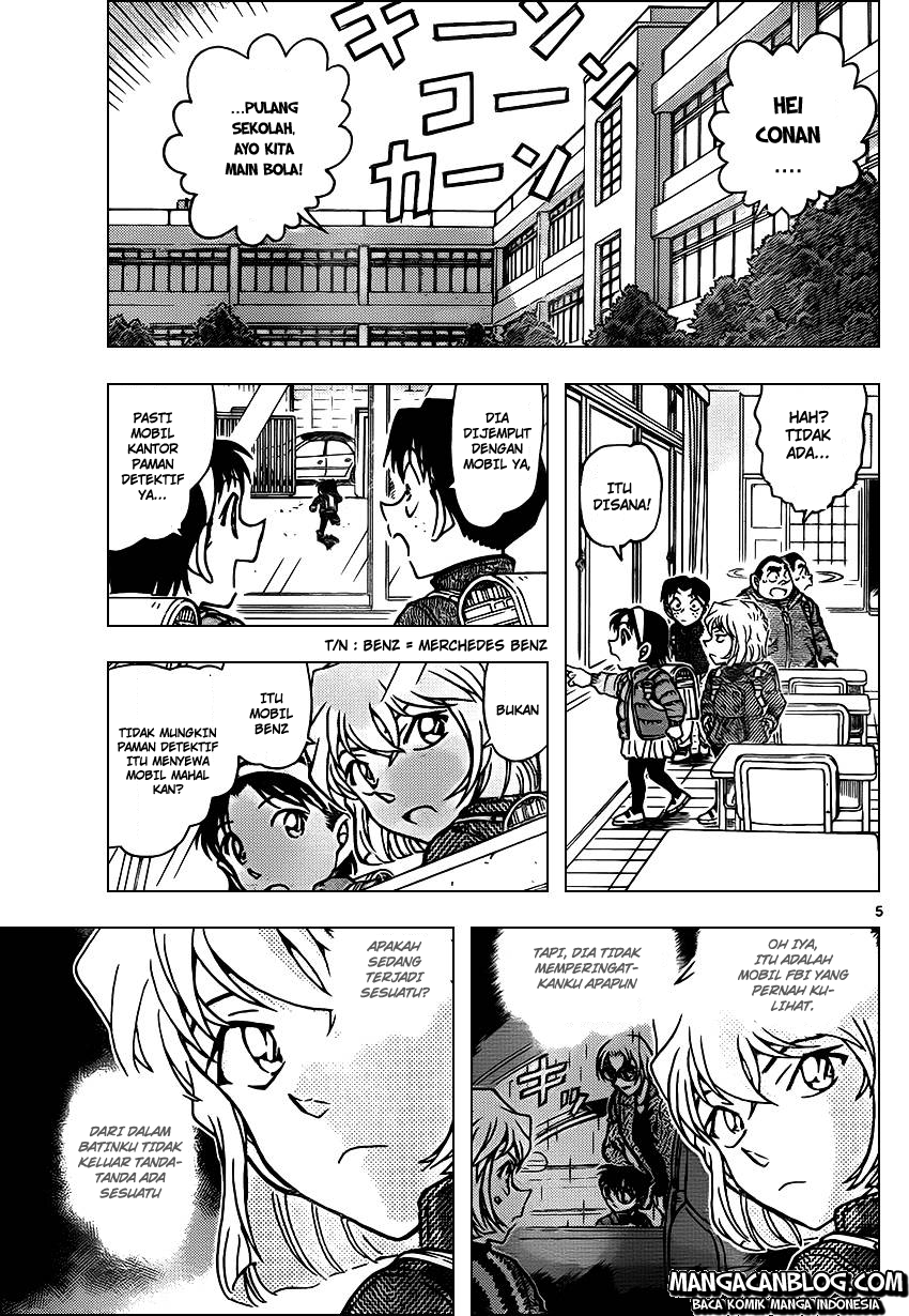 Detective Conan Chapter 891 - halaman 5