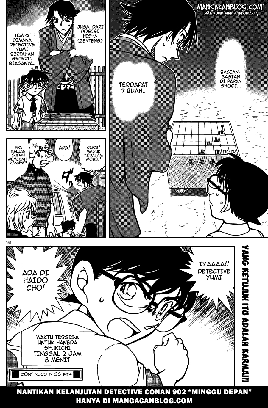 Detective Conan Chapter 901 - halaman 17