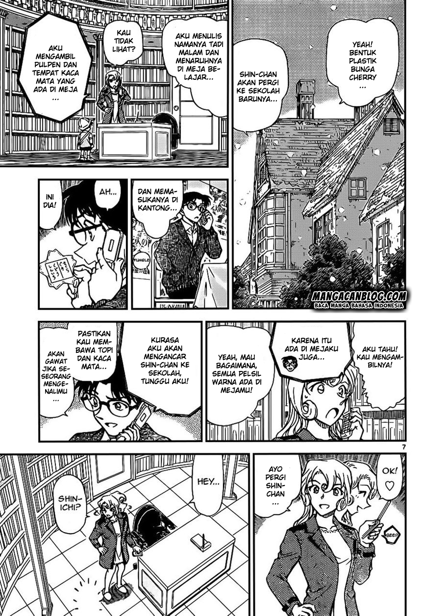 Detective Conan Chapter 921 - halaman 8
