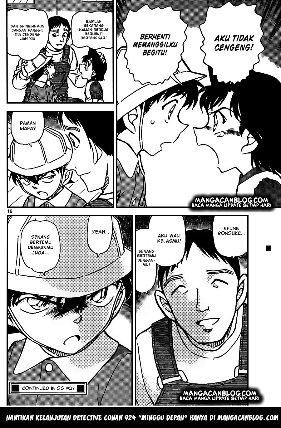 Detective Conan Chapter 923 - halaman 17