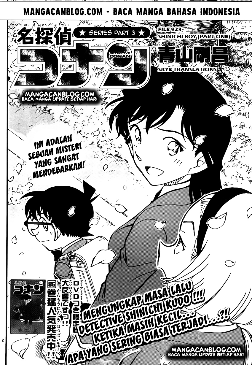Detective Conan Chapter 923 - halaman 3